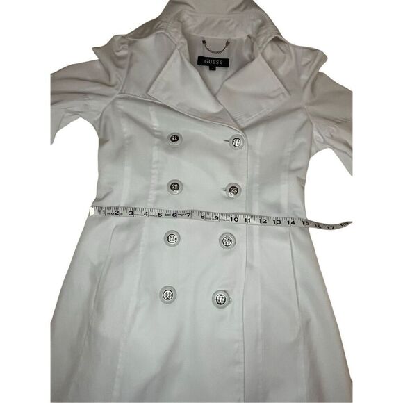 Guess white trench coat - Picture 7 of 10